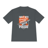Sweat with passion- Unisex Moisture Wicking Tee