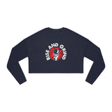Rise and Grind- Women's Cropped Sweatshirt