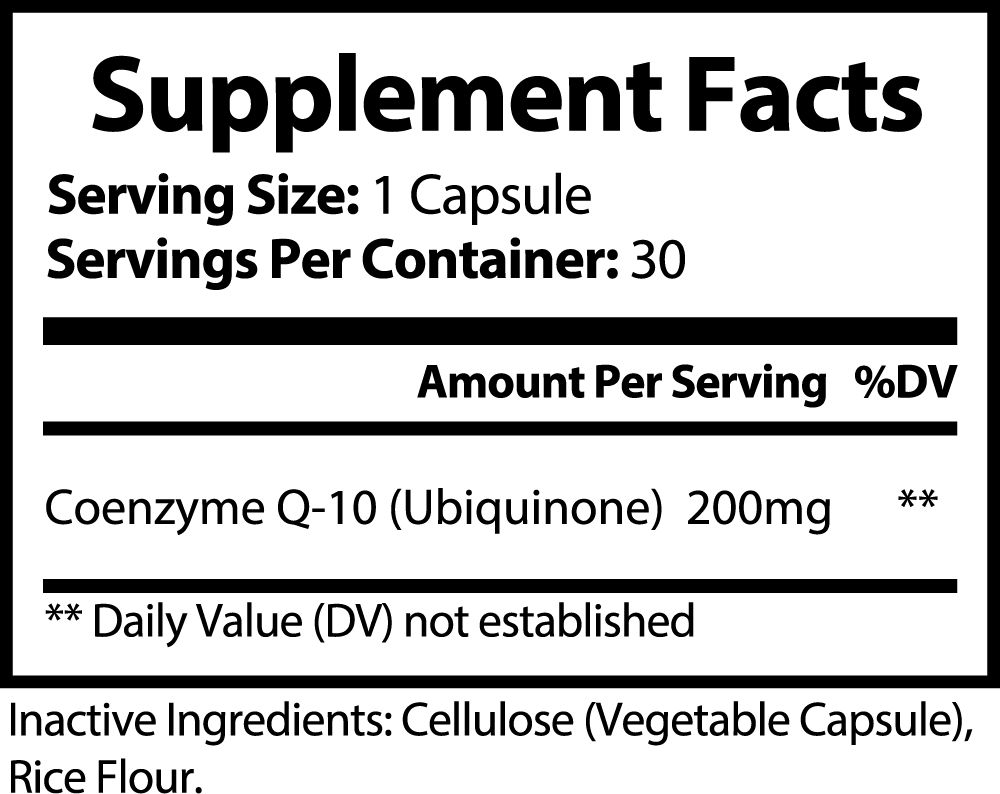 Premium CoQ10 Ubiquinone
